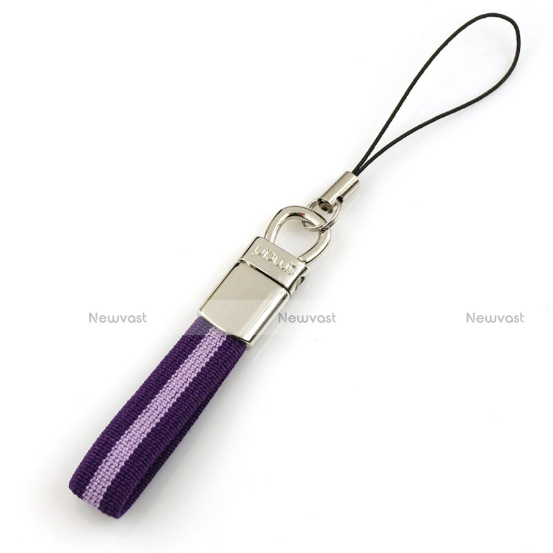 Lanyard Cell Phone Strap Universal K15 Purple