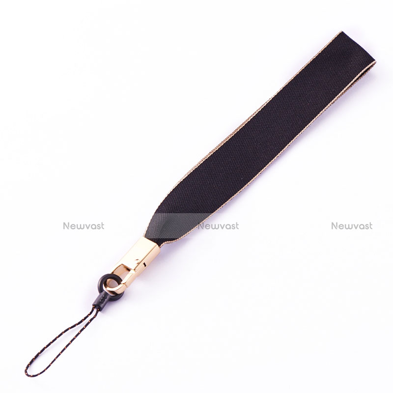 Lanyard Cell Phone Strap Universal W06 Black