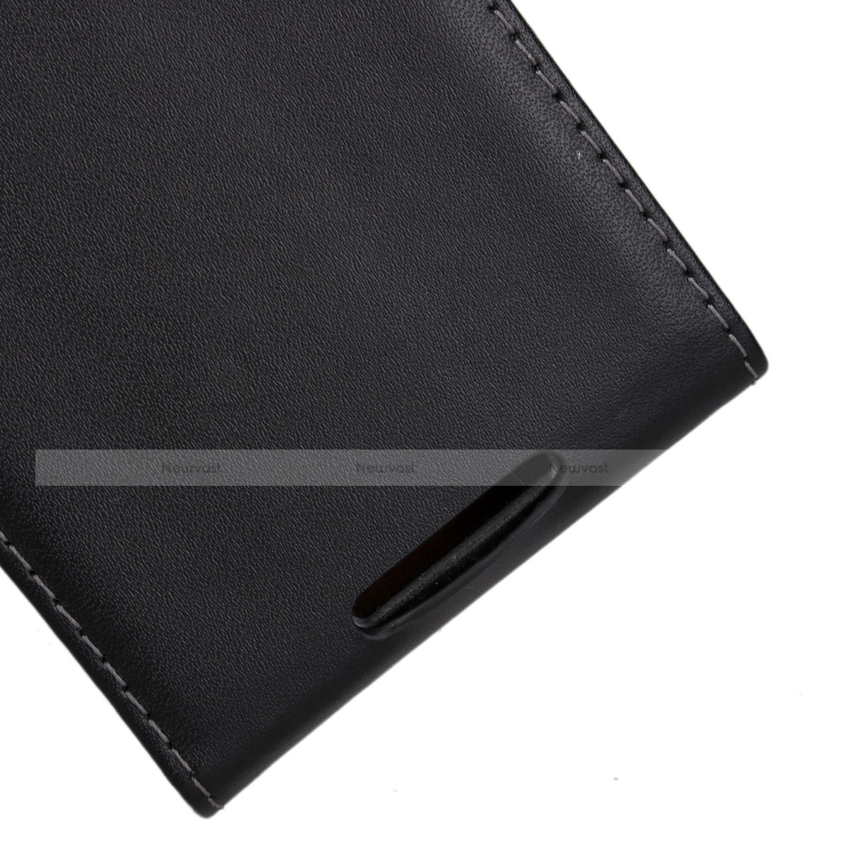 Leather Case Flip Cover Vertical for Blackberry A10 Black