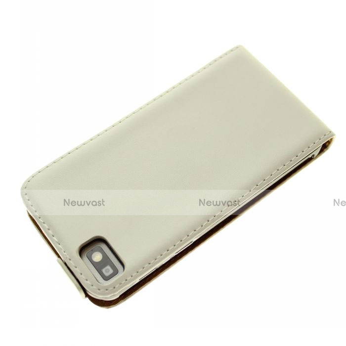 Leather Case Flip Cover Vertical for Blackberry Z10