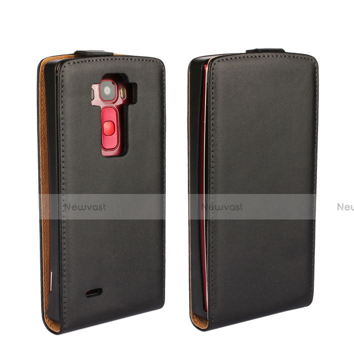 Leather Case Flip Cover Vertical for LG G Flex 2 Black