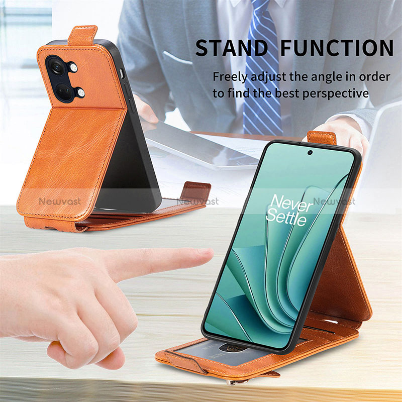 Leather Case Flip Cover Vertical for OnePlus Ace 2V 5G