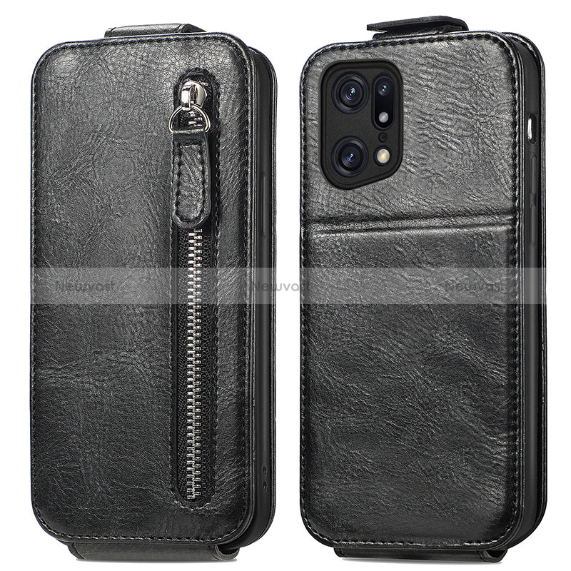 Leather Case Flip Cover Vertical for Oppo Find X5 5G