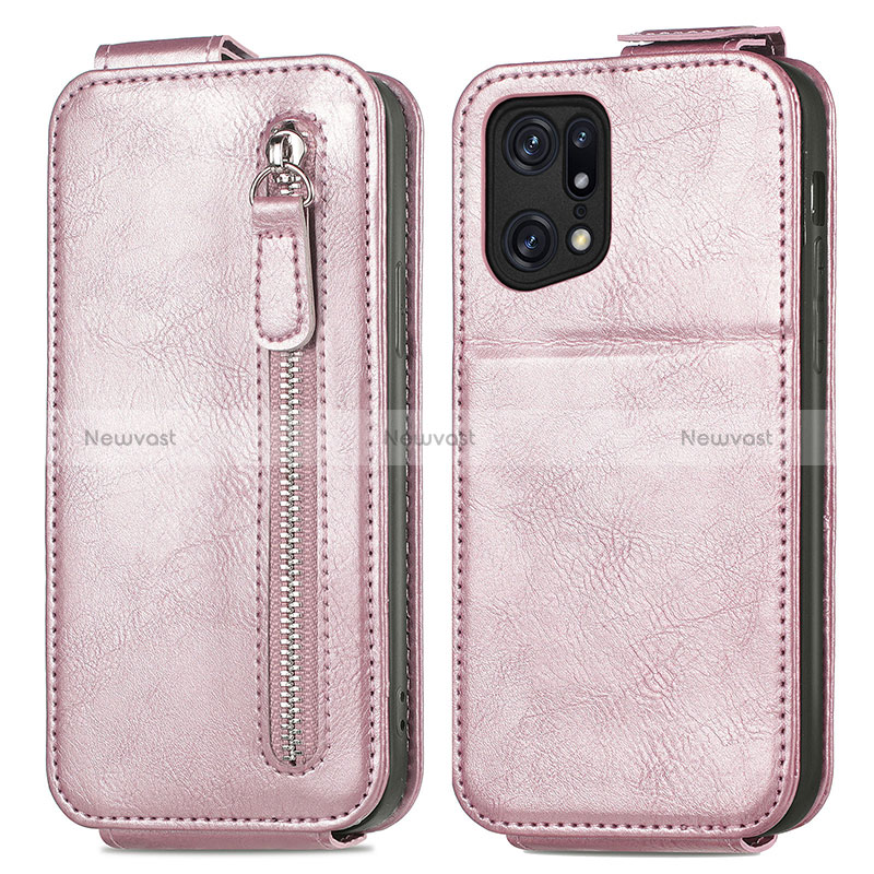 Leather Case Flip Cover Vertical for Oppo Find X5 5G