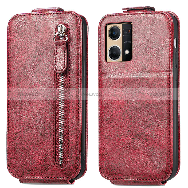 Leather Case Flip Cover Vertical for Oppo Reno7 4G