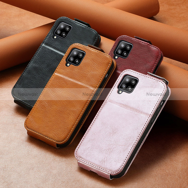 Leather Case Flip Cover Vertical for Samsung Galaxy A42 5G