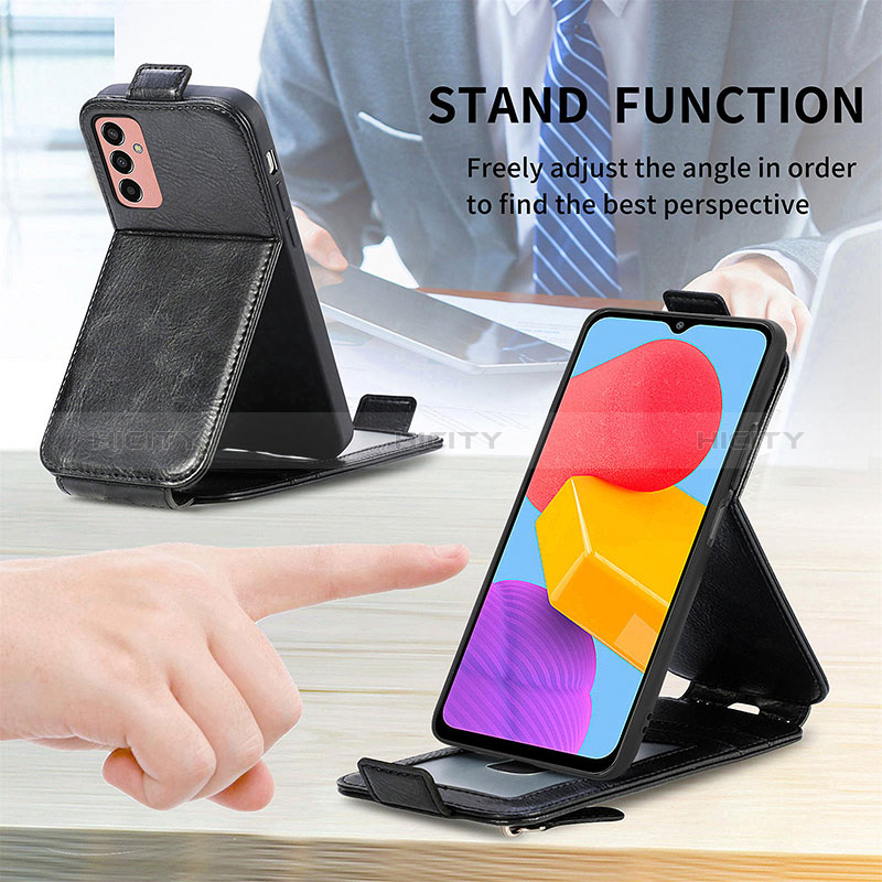 Leather Case Flip Cover Vertical for Samsung Galaxy M13 4G