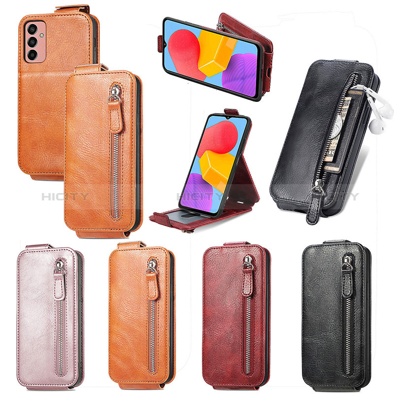 Leather Case Flip Cover Vertical for Samsung Galaxy M13 4G