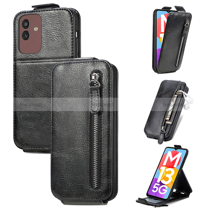 Leather Case Flip Cover Vertical for Samsung Galaxy M13 5G