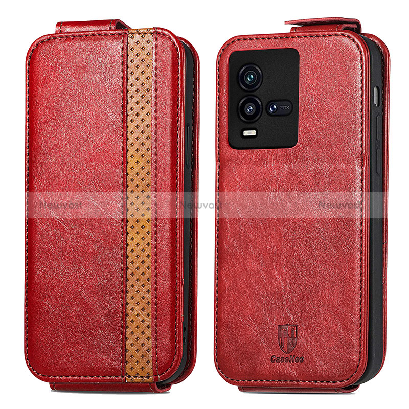 Leather Case Flip Cover Vertical for Vivo iQOO 10 5G
