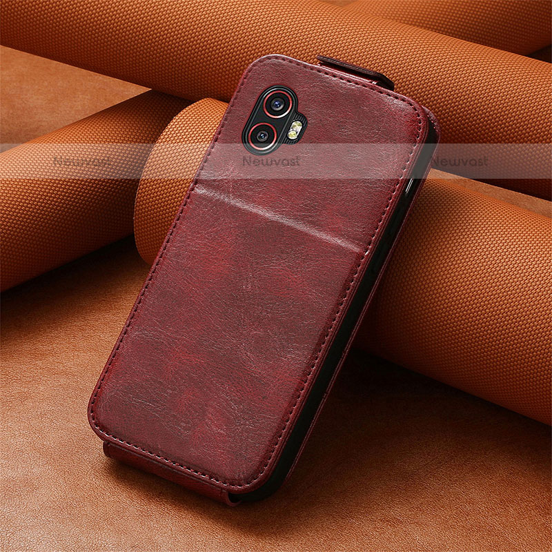 Leather Case Flip Cover Vertical S01D for Samsung Galaxy XCover 6 Pro 5G