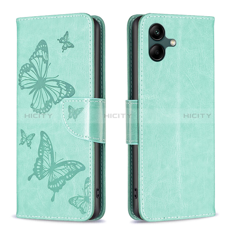 Leather Case Stands Butterfly Flip Cover Holder B01F for Samsung Galaxy A04E