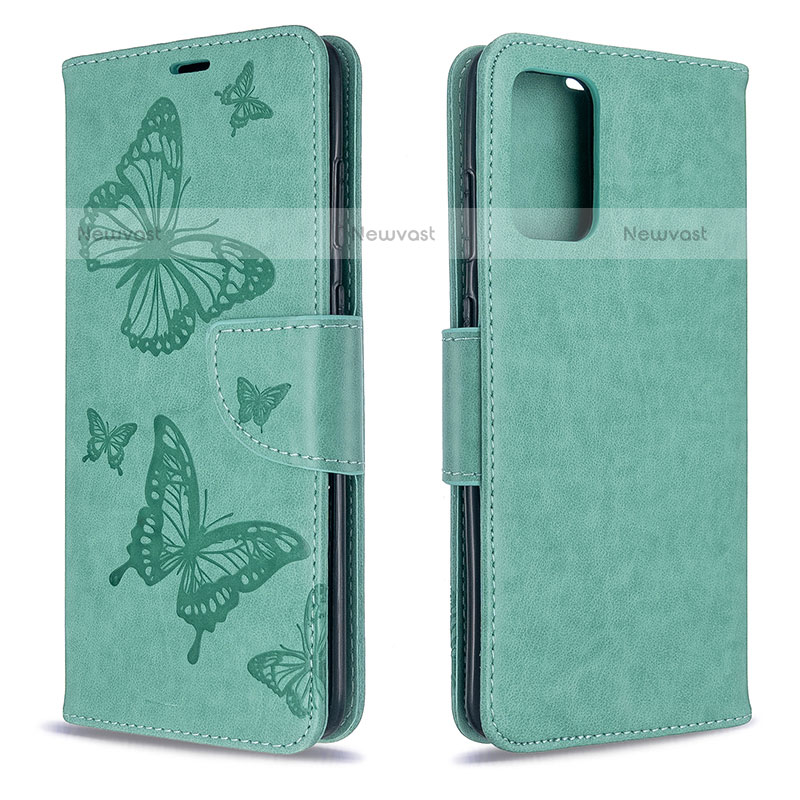 Leather Case Stands Butterfly Flip Cover Holder B01F for Samsung Galaxy S20 5G