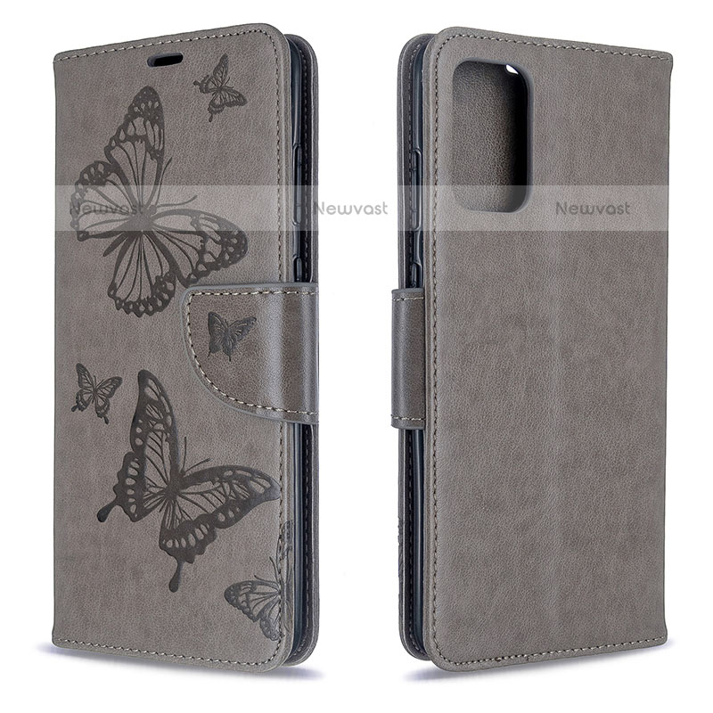 Leather Case Stands Butterfly Flip Cover Holder B01F for Samsung Galaxy S20 5G