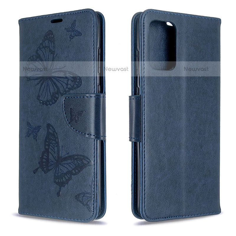 Leather Case Stands Butterfly Flip Cover Holder B01F for Samsung Galaxy S20