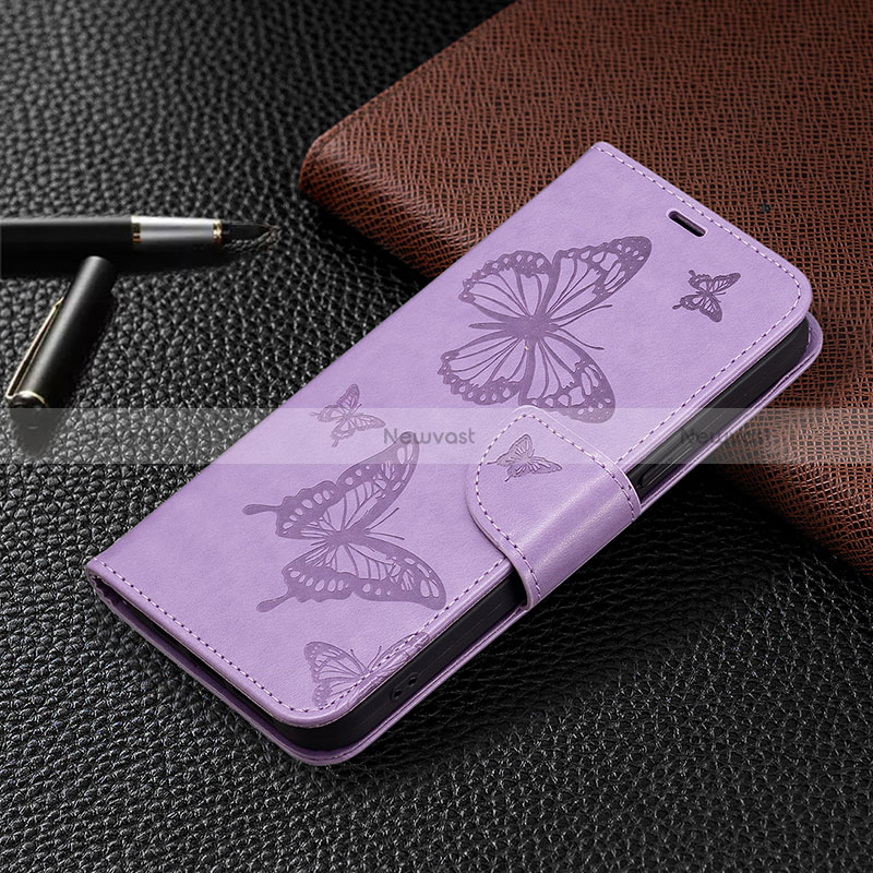 Leather Case Stands Butterfly Flip Cover Holder B01F for Xiaomi Mi 13 5G