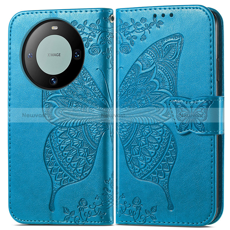 Leather Case Stands Butterfly Flip Cover Holder for Huawei Mate 60