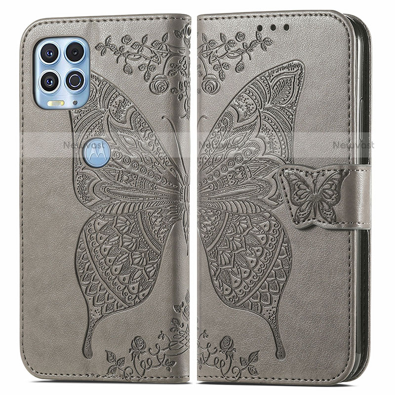Leather Case Stands Butterfly Flip Cover Holder for Motorola Moto Edge S 5G
