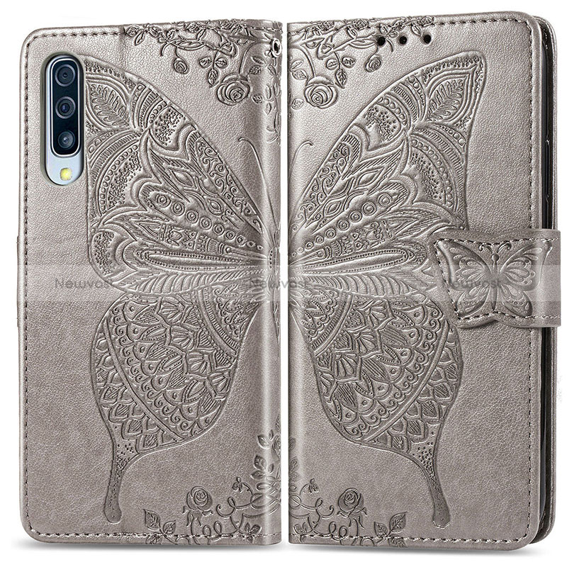 Leather Case Stands Butterfly Flip Cover Holder for Samsung Galaxy A70S