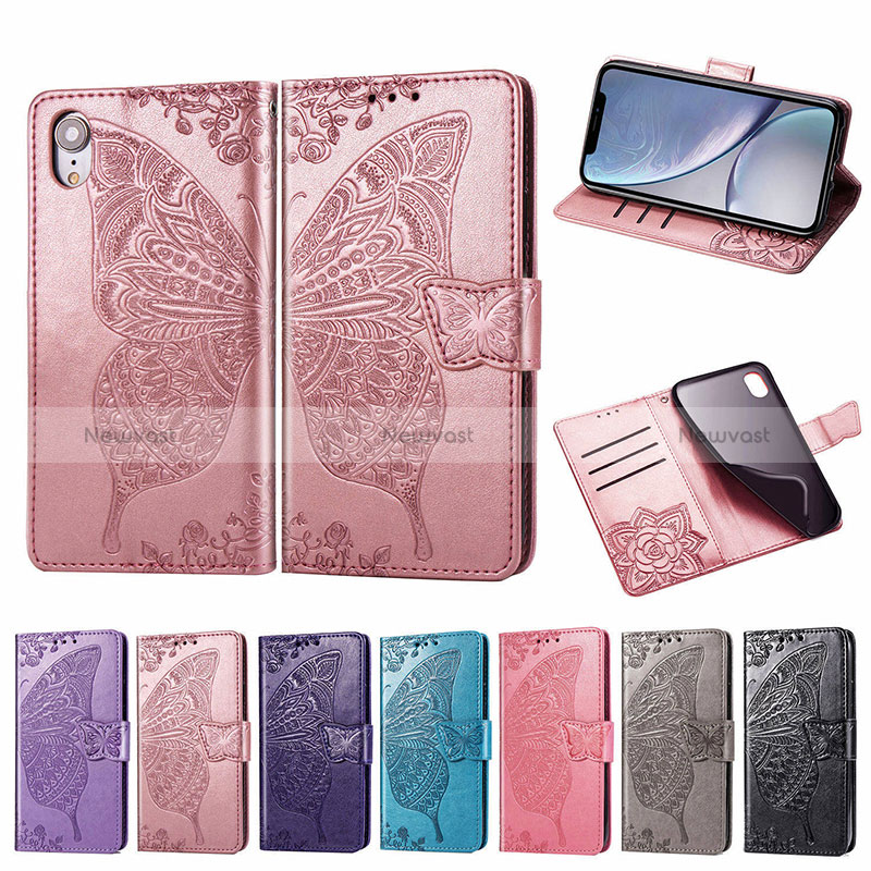 Leather Case Stands Butterfly Flip Cover Holder for Samsung Galaxy M60s