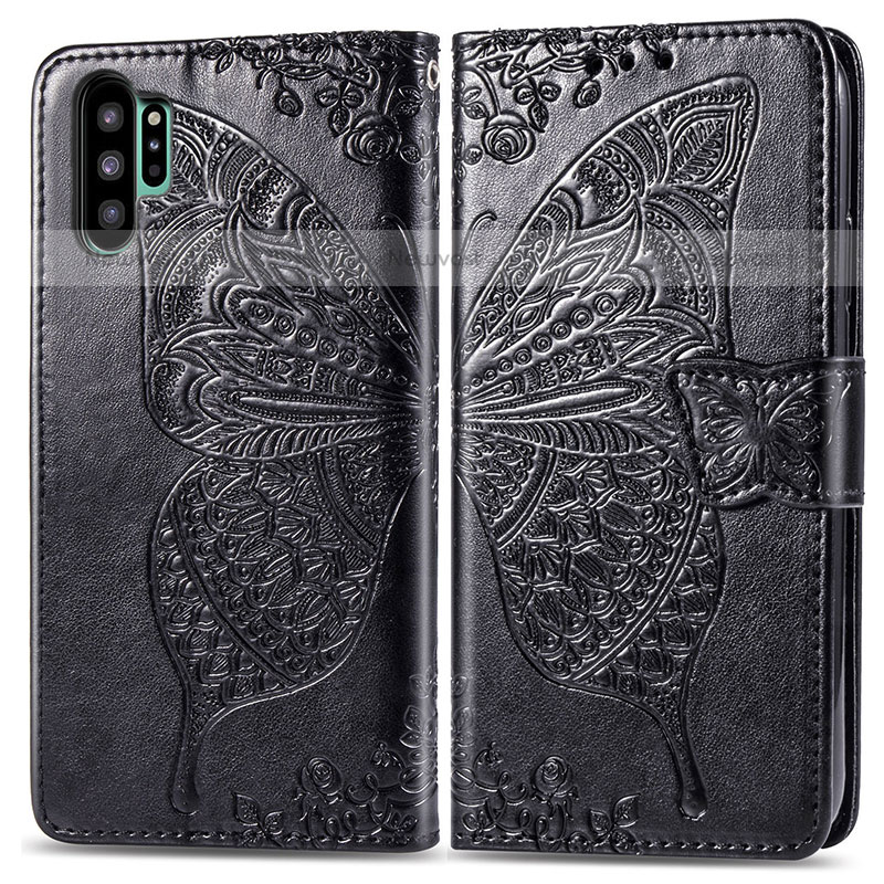 Leather Case Stands Butterfly Flip Cover Holder for Samsung Galaxy Note 10 Plus 5G