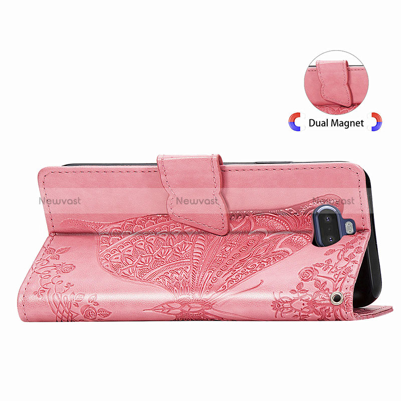 Leather Case Stands Butterfly Flip Cover Holder for Sony Xperia 8