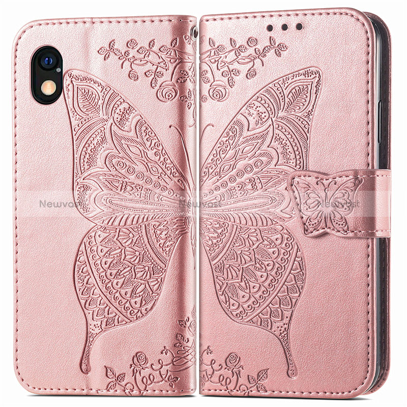Leather Case Stands Butterfly Flip Cover Holder for Sony Xperia Ace III
