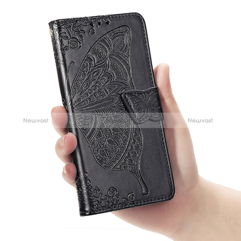 Leather Case Stands Butterfly Flip Cover Holder for Xiaomi Redmi 10X 5G
