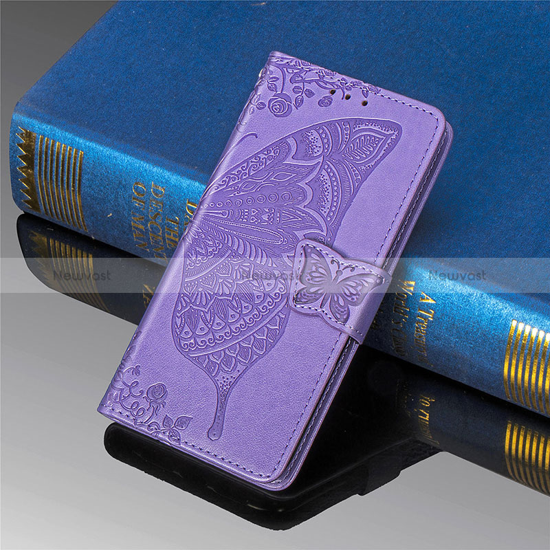 Leather Case Stands Butterfly Flip Cover Holder for Xiaomi Redmi 9