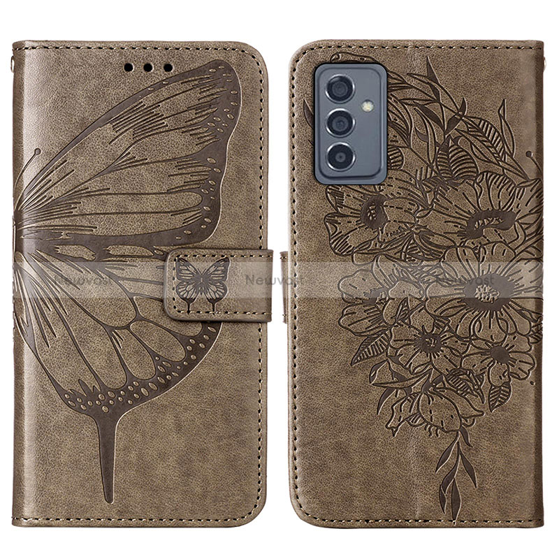 Leather Case Stands Butterfly Flip Cover Holder Y01B for Samsung Galaxy A15 4G