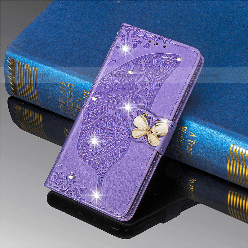 Leather Case Stands Butterfly Flip Cover L01 Holder for Xiaomi Mi 11 5G