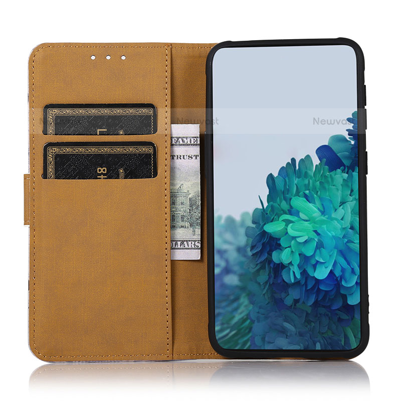 Leather Case Stands Fashionable Pattern Flip Cover D02Y Holder for Xiaomi Mi 11 Ultra 5G