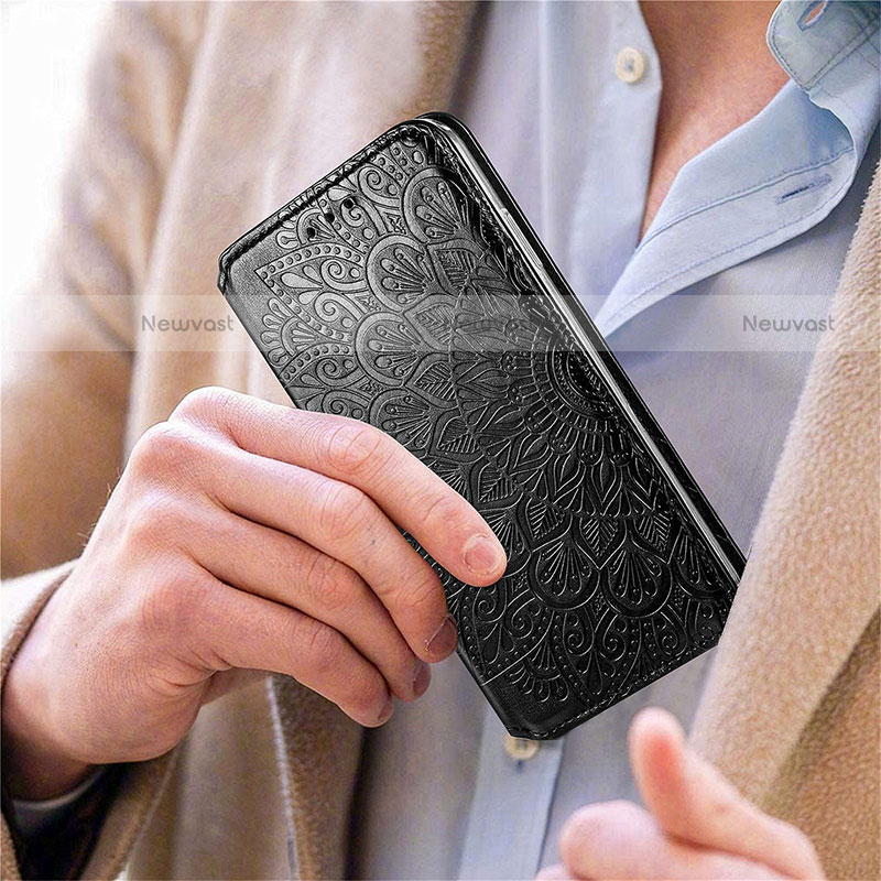 Leather Case Stands Fashionable Pattern Flip Cover H01 Holder for Apple iPhone 14