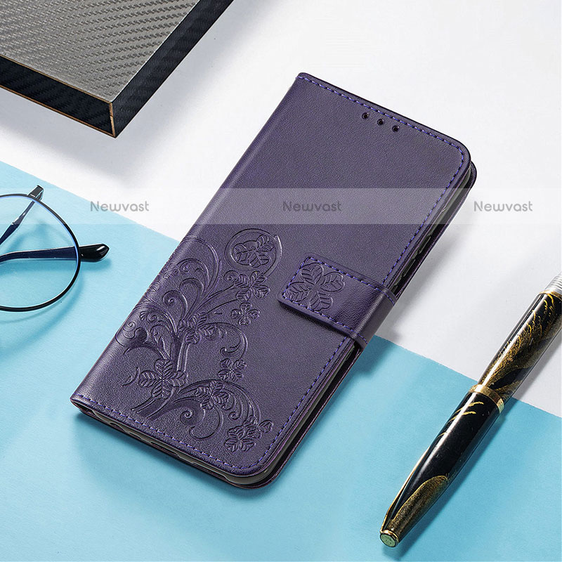 Leather Case Stands Fashionable Pattern Flip Cover H04 Holder for Apple iPhone 13