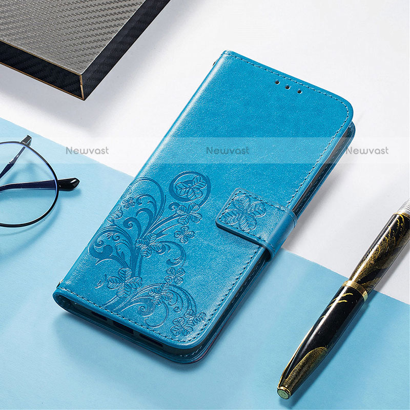 Leather Case Stands Fashionable Pattern Flip Cover H04 Holder for Apple iPhone 14