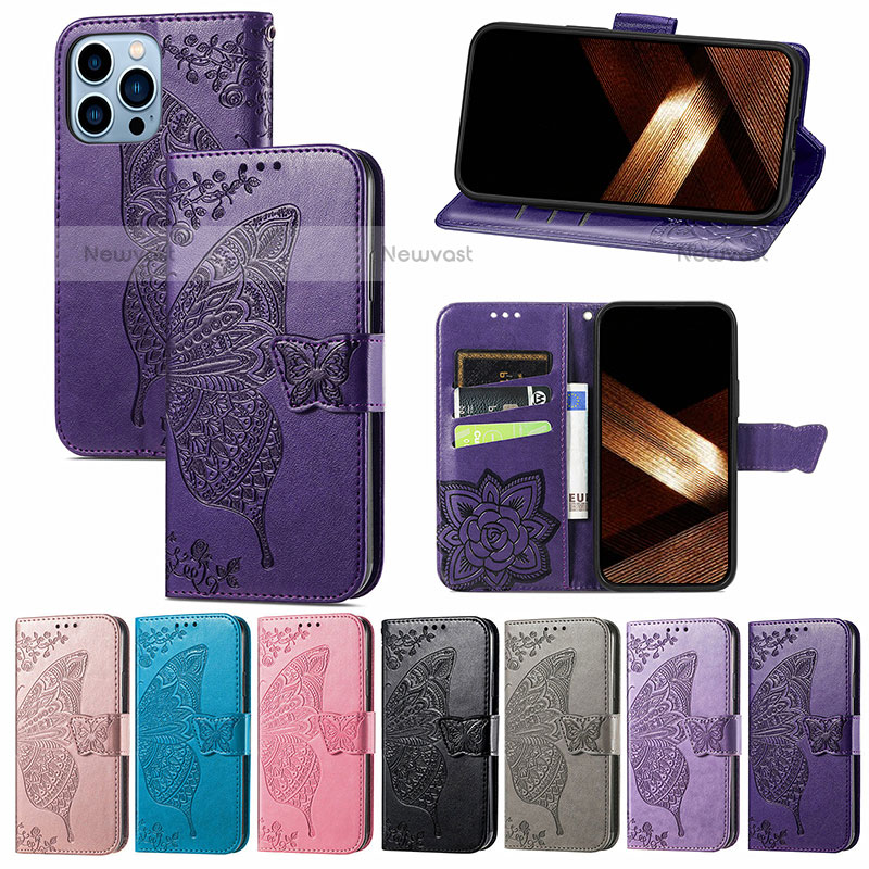 Leather Case Stands Fashionable Pattern Flip Cover H07 Holder for Apple iPhone 15 Pro Max