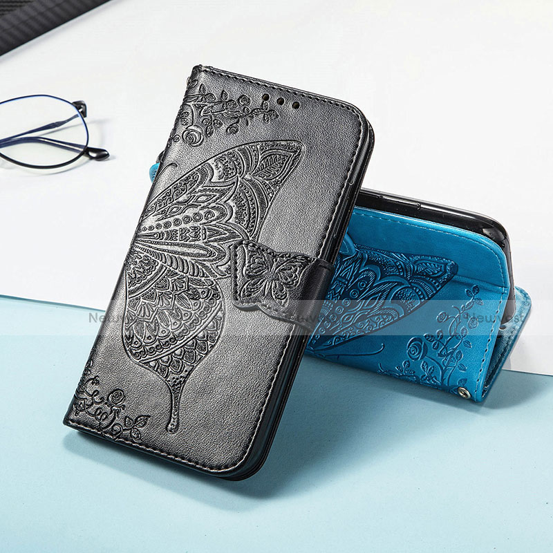 Leather Case Stands Fashionable Pattern Flip Cover H08 Holder for Apple iPhone 13 Pro