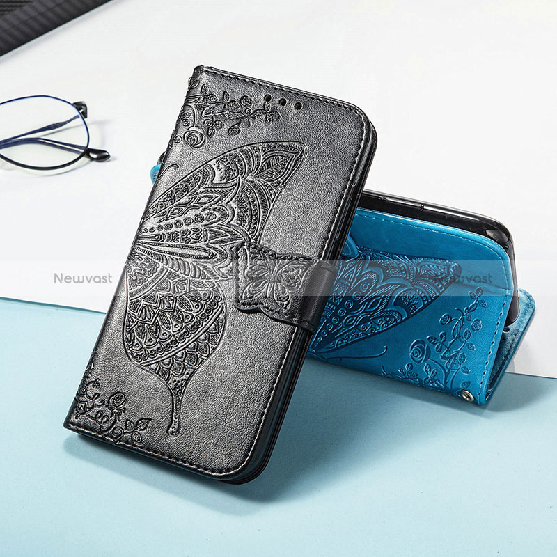 Leather Case Stands Fashionable Pattern Flip Cover H08 Holder for Apple iPhone 14 Pro Max