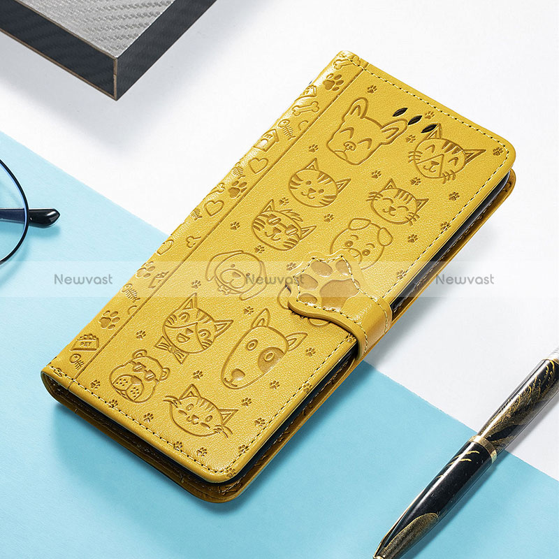 Leather Case Stands Fashionable Pattern Flip Cover H11 Holder for Apple iPhone 14 Pro Max