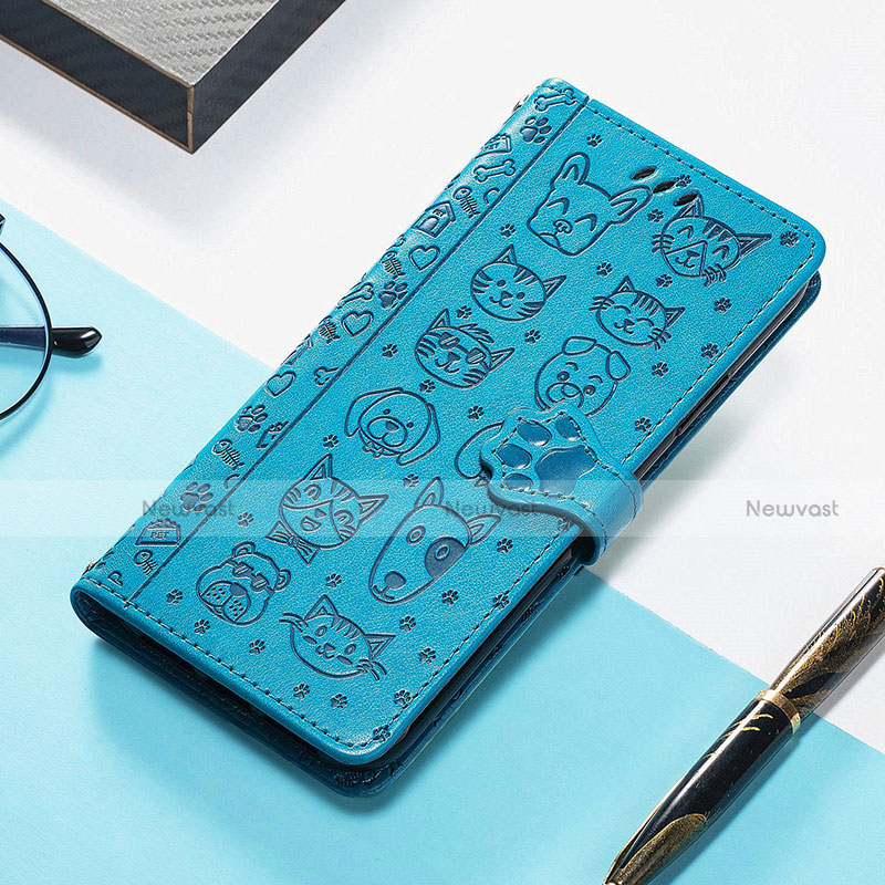 Leather Case Stands Fashionable Pattern Flip Cover H12 Holder for Apple iPhone 13 Mini