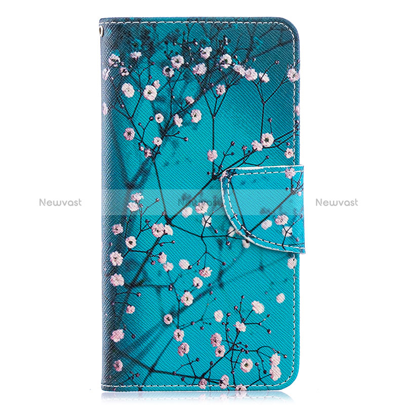 Leather Case Stands Fashionable Pattern Flip Cover Holder B01F for Samsung Galaxy A40