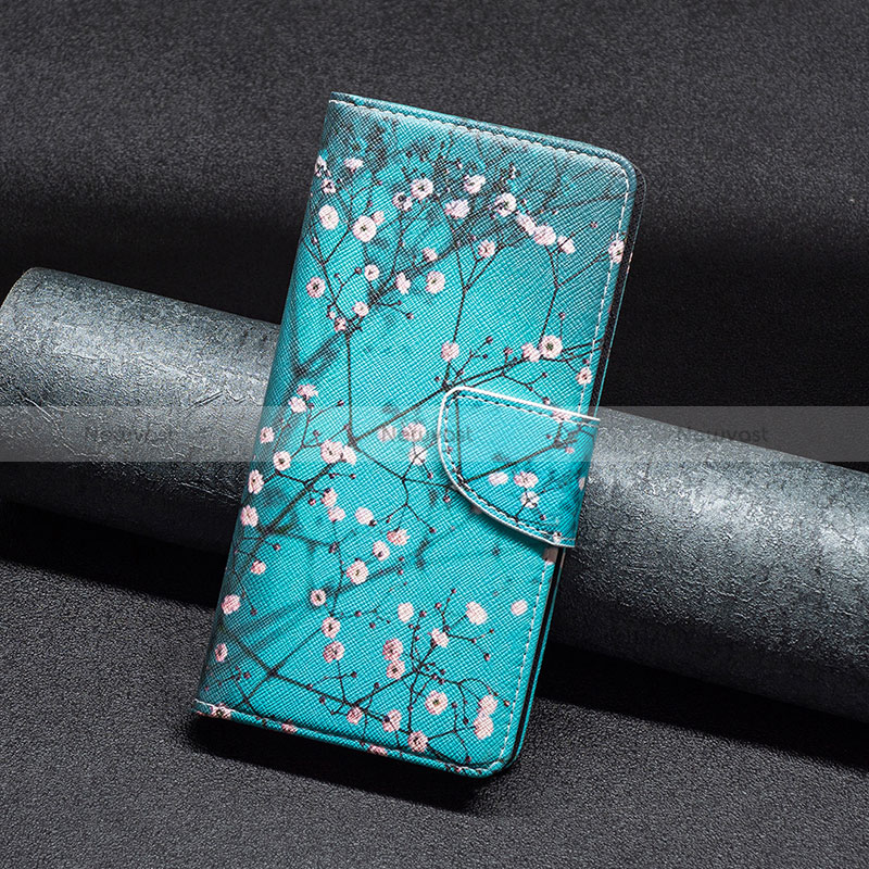 Leather Case Stands Fashionable Pattern Flip Cover Holder B01F for Xiaomi Mi 13 5G
