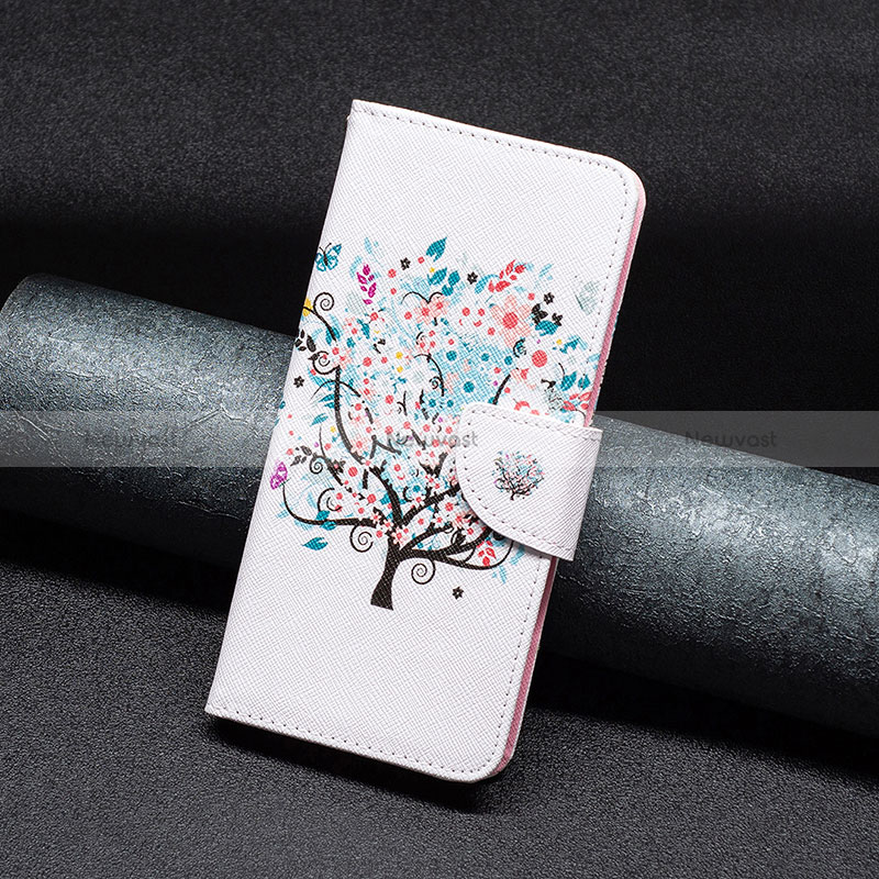Leather Case Stands Fashionable Pattern Flip Cover Holder B01F for Xiaomi Mi 13 Pro 5G