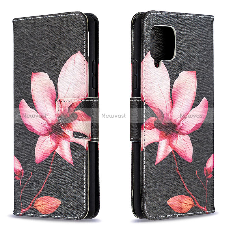 Leather Case Stands Fashionable Pattern Flip Cover Holder B03F for Samsung Galaxy A42 5G