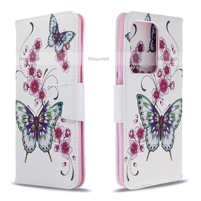 Leather Case Stands Fashionable Pattern Flip Cover Holder B03F for Samsung Galaxy S20 Plus