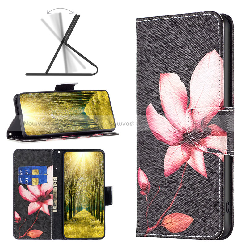 Leather Case Stands Fashionable Pattern Flip Cover Holder B03F for Xiaomi Mi 13 5G