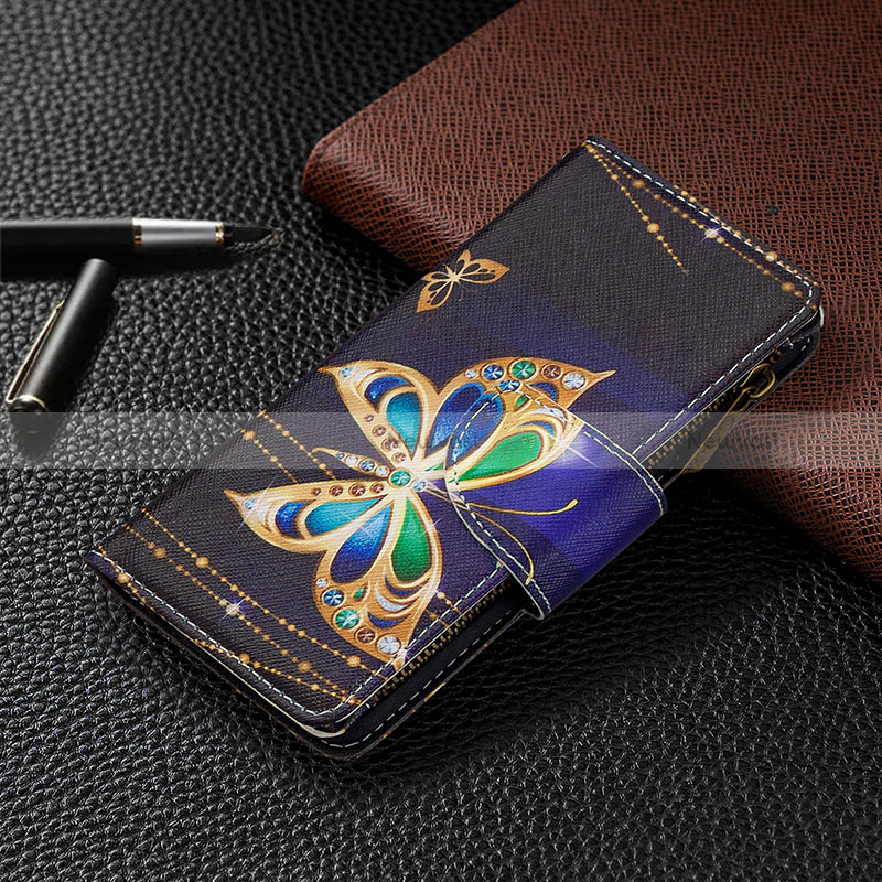 Leather Case Stands Fashionable Pattern Flip Cover Holder B04F for Samsung Galaxy A30