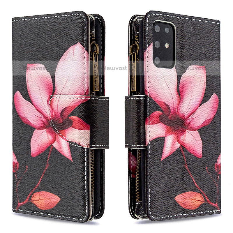 Leather Case Stands Fashionable Pattern Flip Cover Holder B04F for Samsung Galaxy S20 Plus
