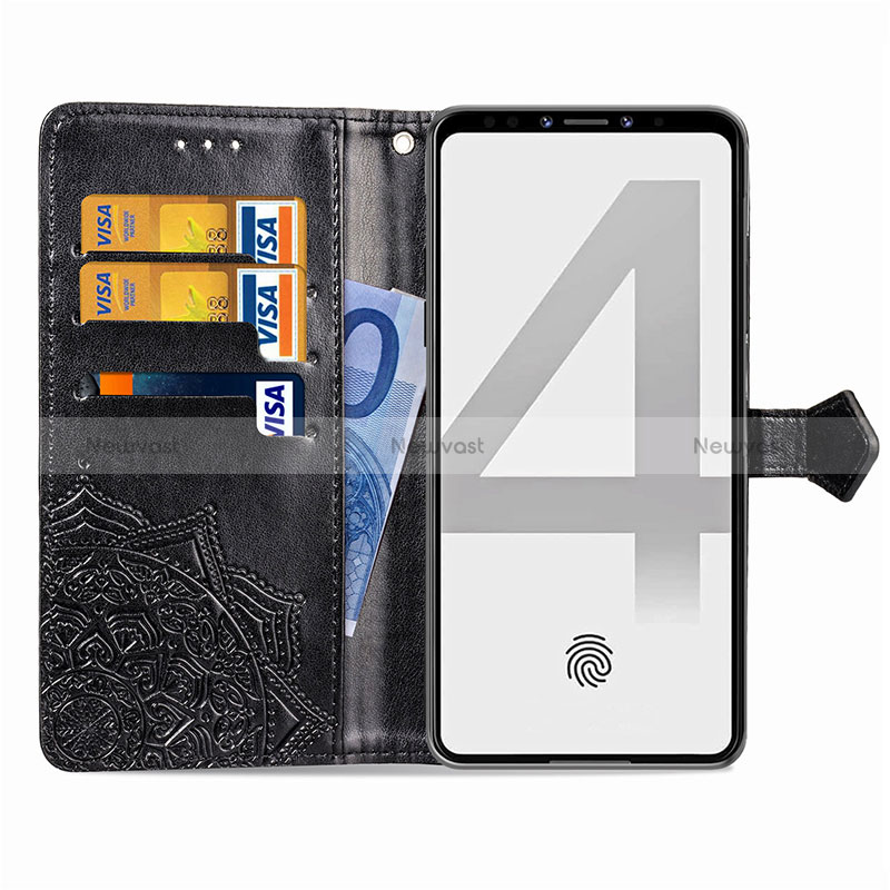 Leather Case Stands Fashionable Pattern Flip Cover Holder for Google Pixel 4 XL
