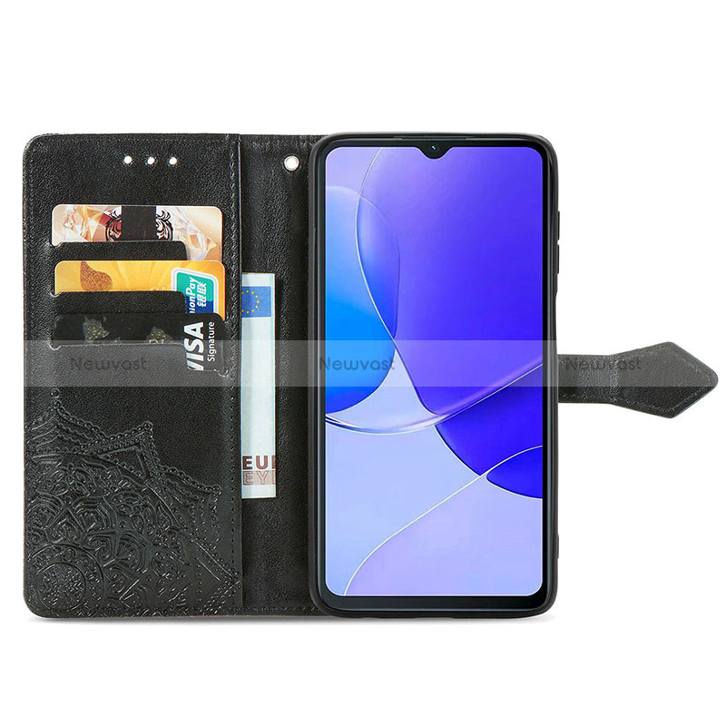 Leather Case Stands Fashionable Pattern Flip Cover Holder for Huawei Nova Y91